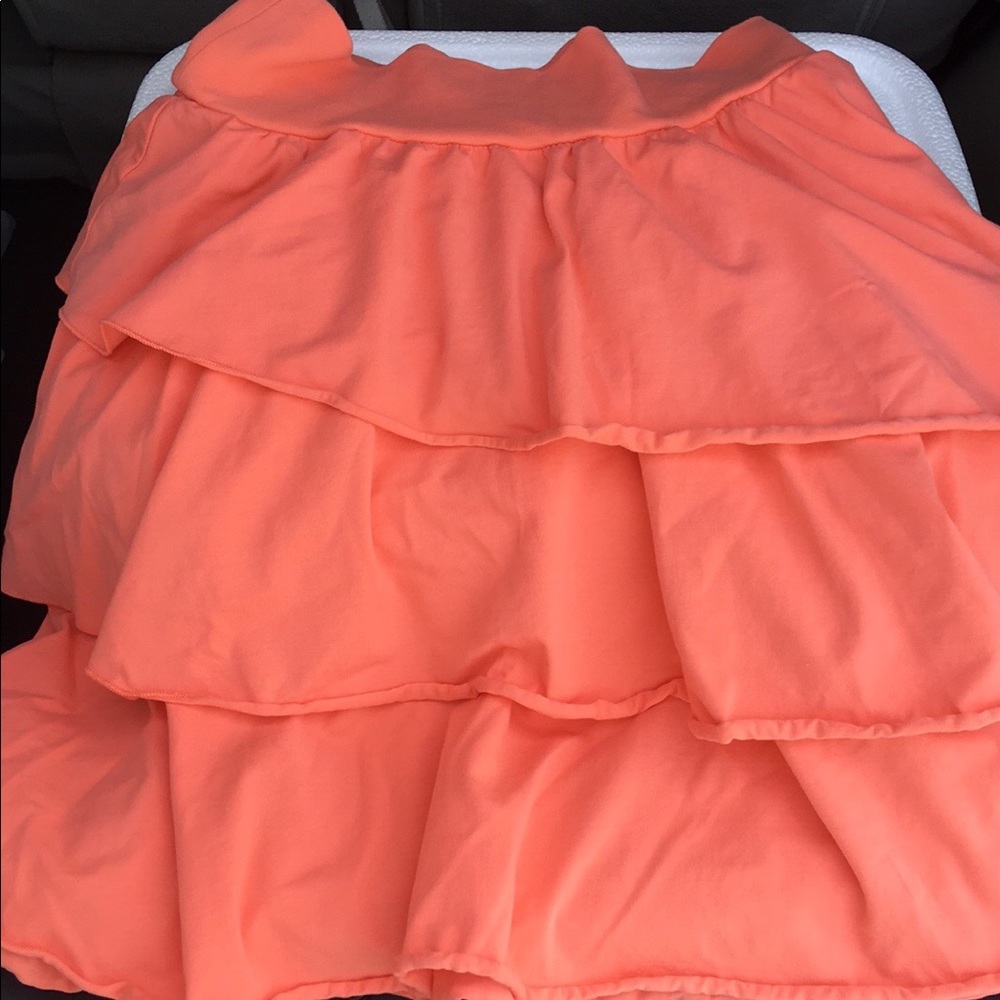 Matilda Jane Tangerine Ruffle Skirt